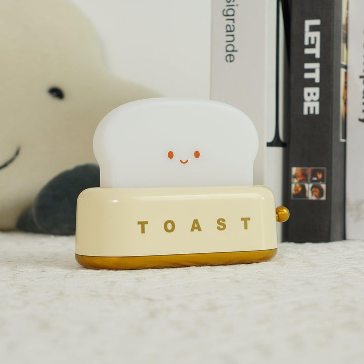 Lampe de table élégante avec design de grille-pain et batterie intégrée