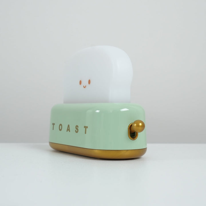 Lampe de table élégante avec design de grille-pain et batterie intégrée