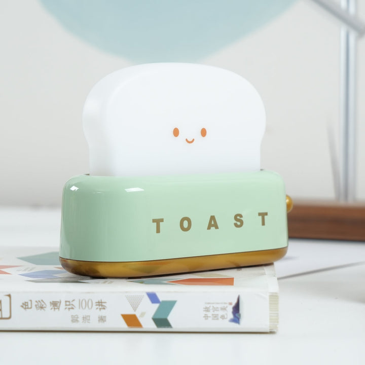 Lampe de table élégante avec design de grille-pain et batterie intégrée