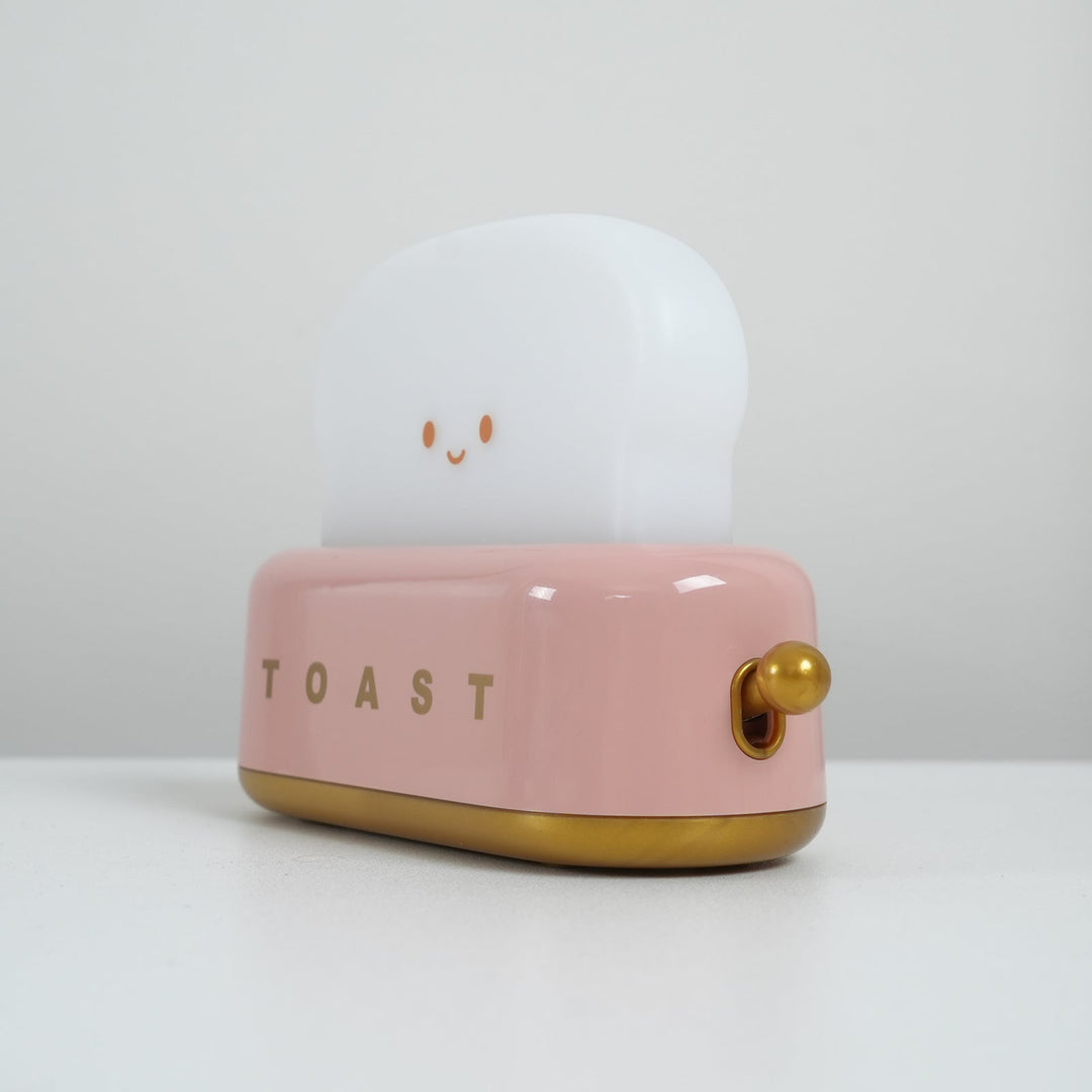 Lampe de table élégante avec design de grille-pain et batterie intégrée