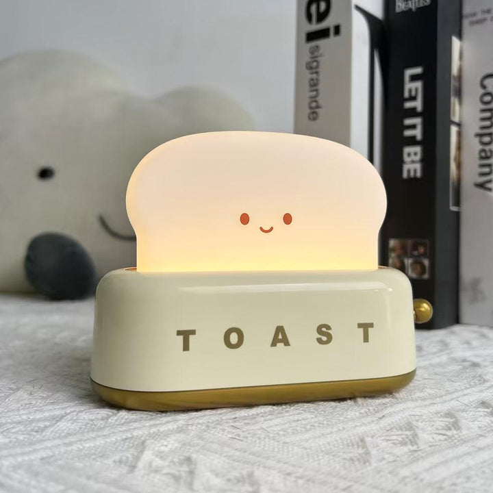 Lampe de table élégante avec design de grille-pain et batterie intégrée
