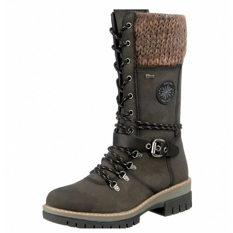 Philou - Bottes élégantes pour hommes avec lacets hauts pour femmes