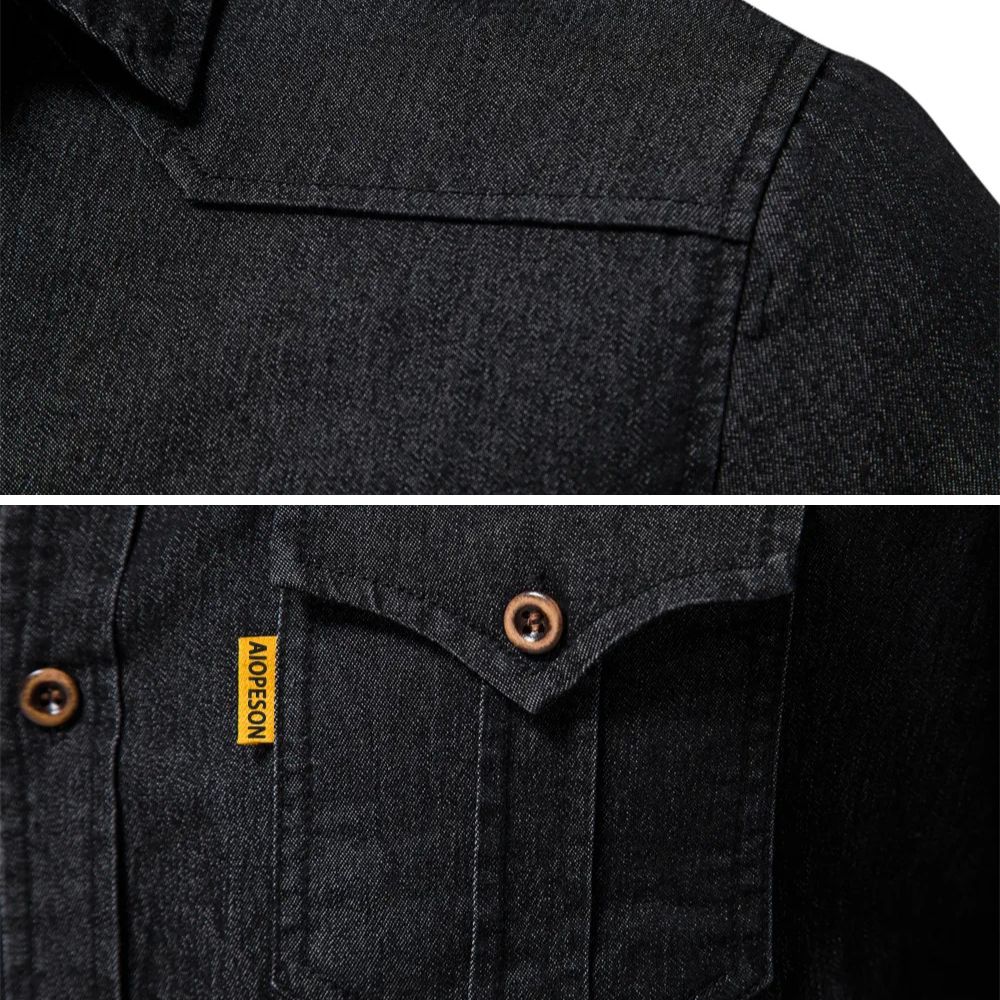 Clément™ - Adaptive Fit Cotton Denim Shirt Tailored for Men
