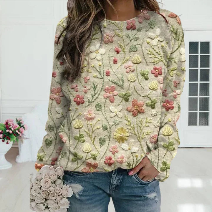 Dréa - Pull féminin à la mode pour un printemps stylé