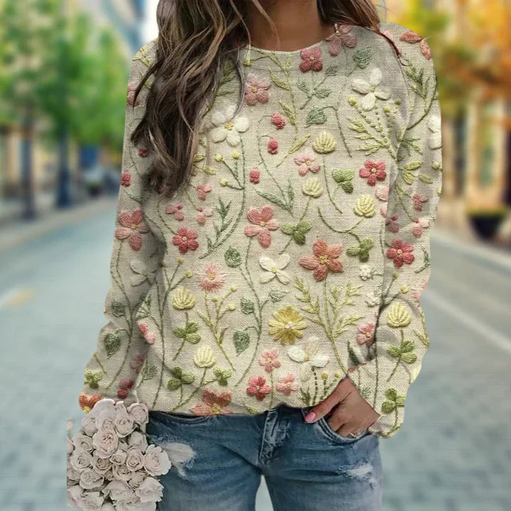 Dréa - Pull féminin à la mode pour un printemps stylé