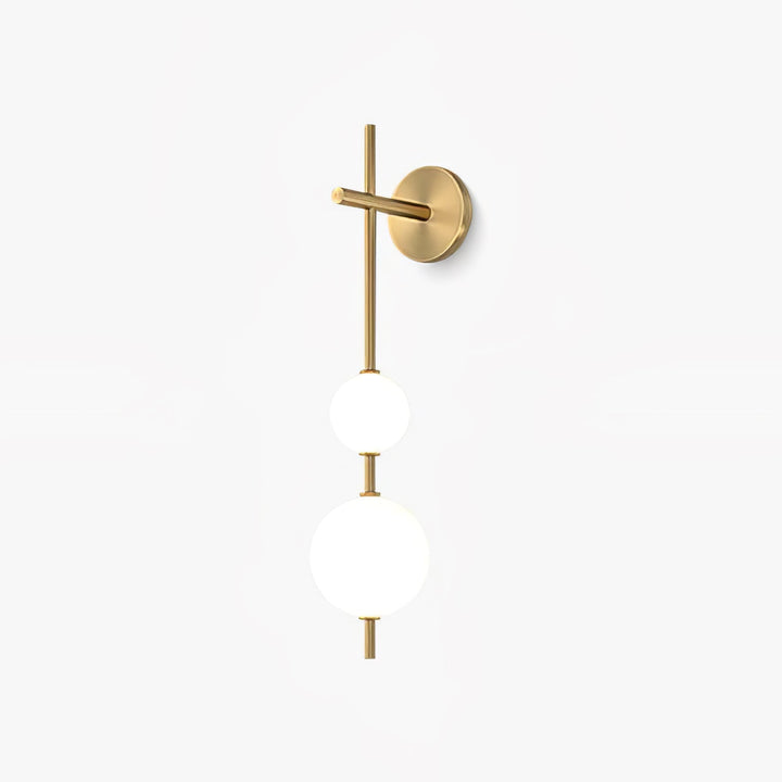 Élégante lampe murale à globe vertical pour une atmosphère enchanteresse
