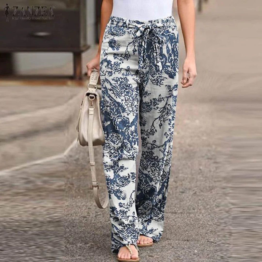 PANNA - Pantalons froissés luxueux et confortables