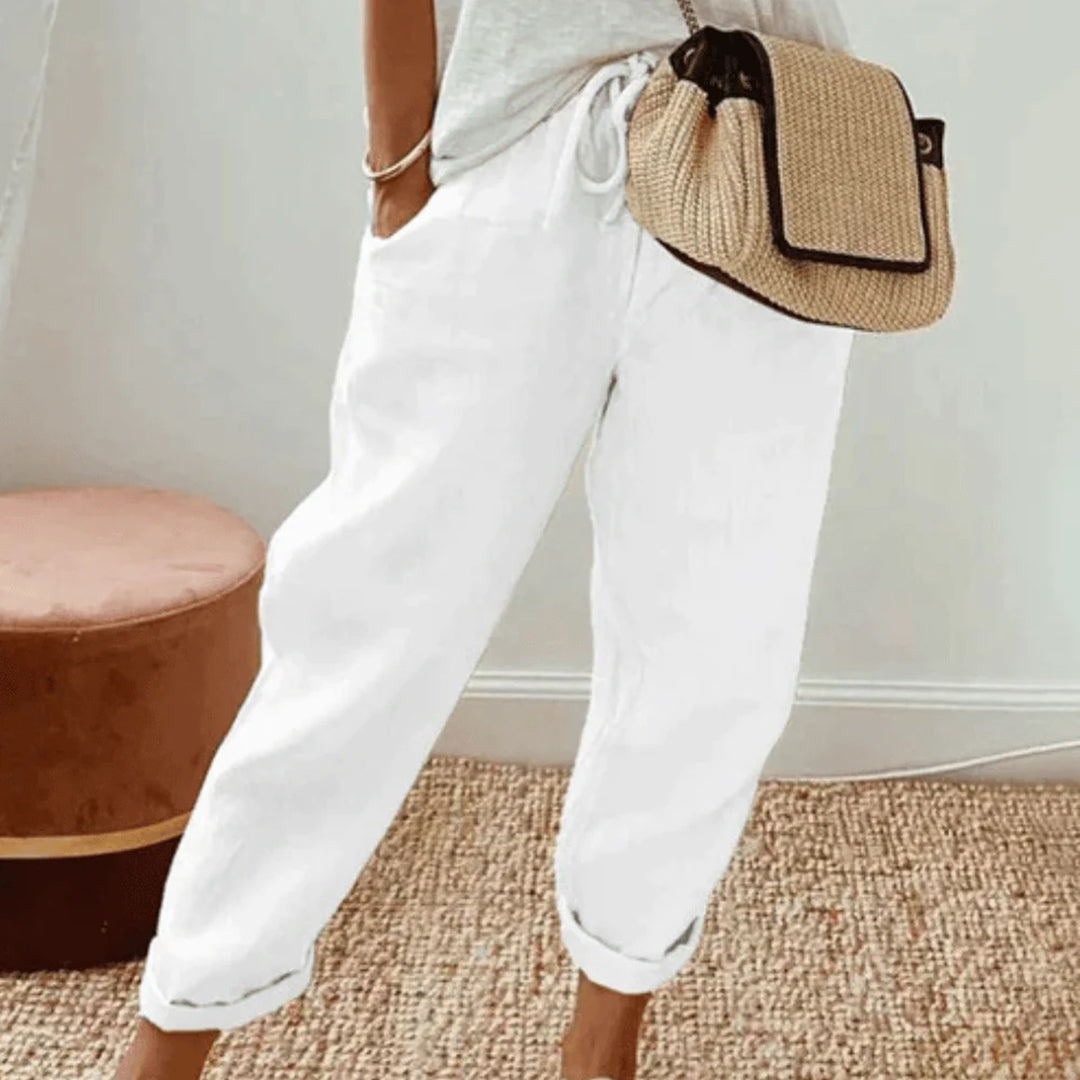 MARTINA - Pantalon élégant et confortable avec cordon de serrage facile à ajuster