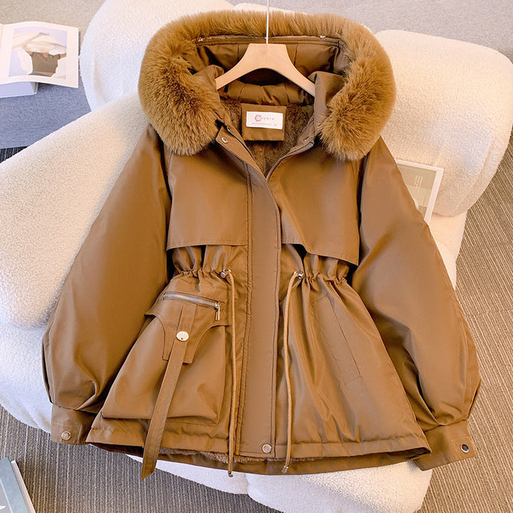 Christelle™ - Manteau d'hiver stylisé avec fourrure