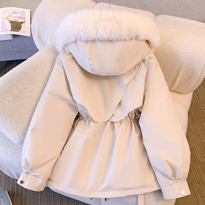 Christelle™ - Manteau d'hiver stylisé avec fourrure
