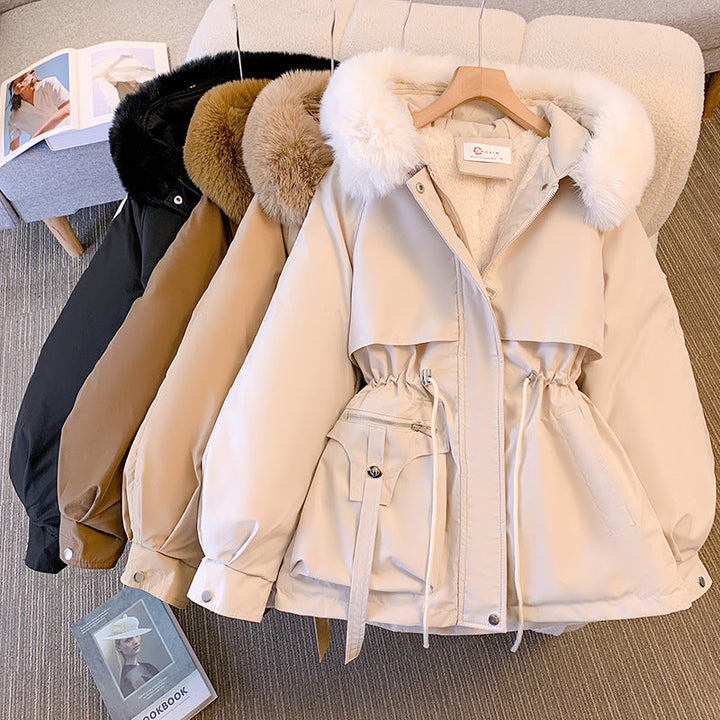 Christelle™ - Manteau d'hiver stylisé avec fourrure