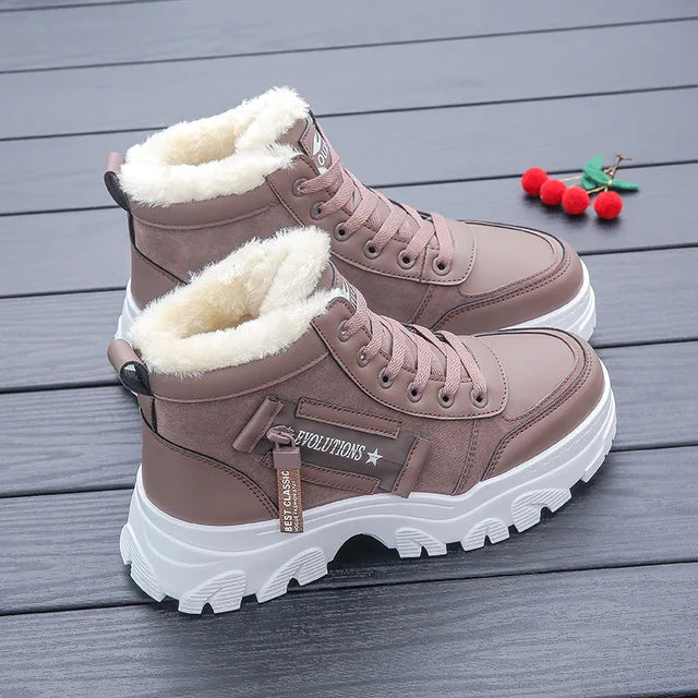 Britney - Bottines élégantes pour femmes avec doublure chaude