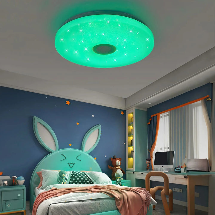 Plafonnier RGB moderne et élégant avec fonctions intelligentes