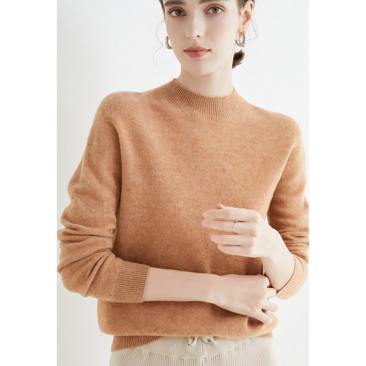 Cosima - Élégant pull en cachemire tricoté pour femmes