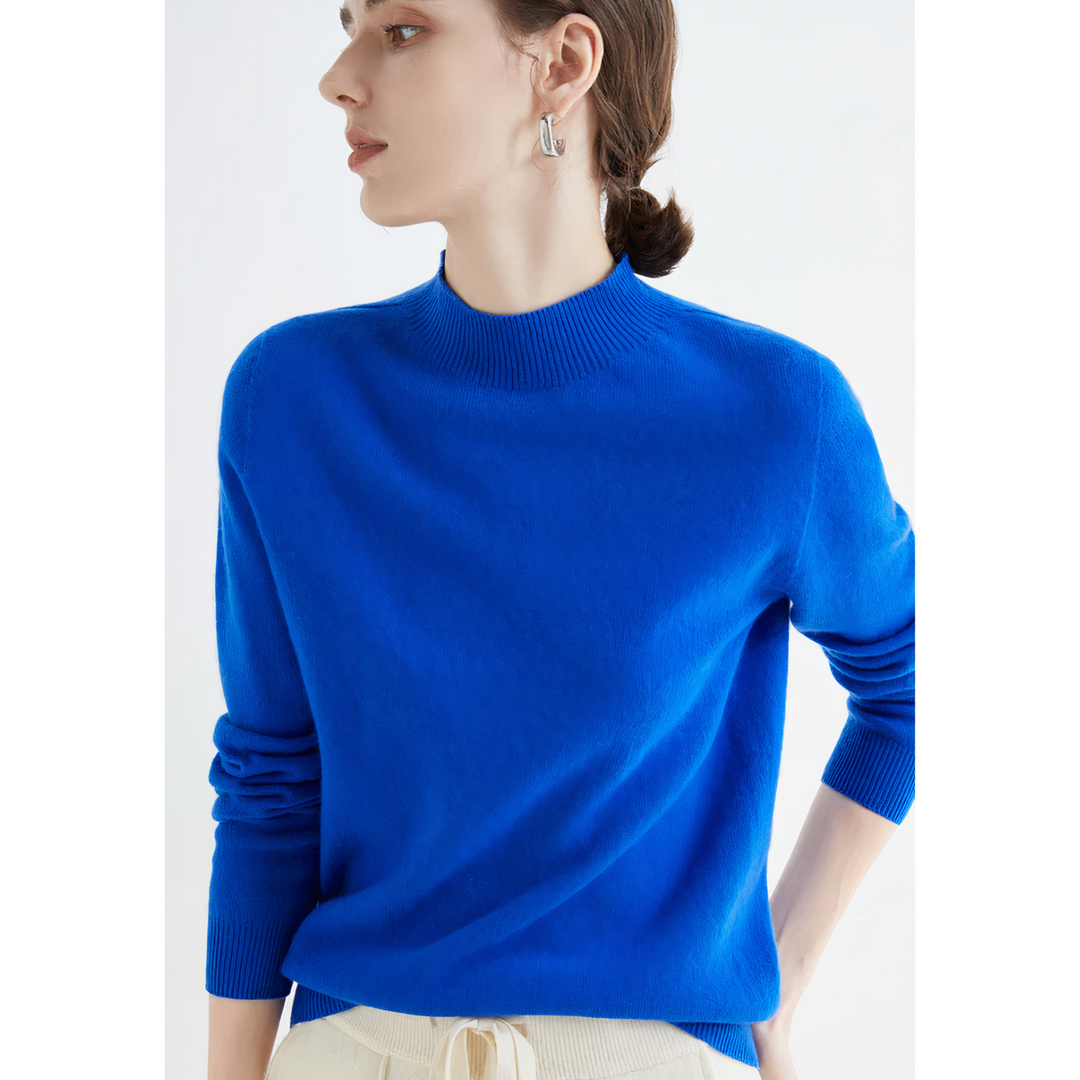 Cosima - Élégant pull en cachemire tricoté pour femmes