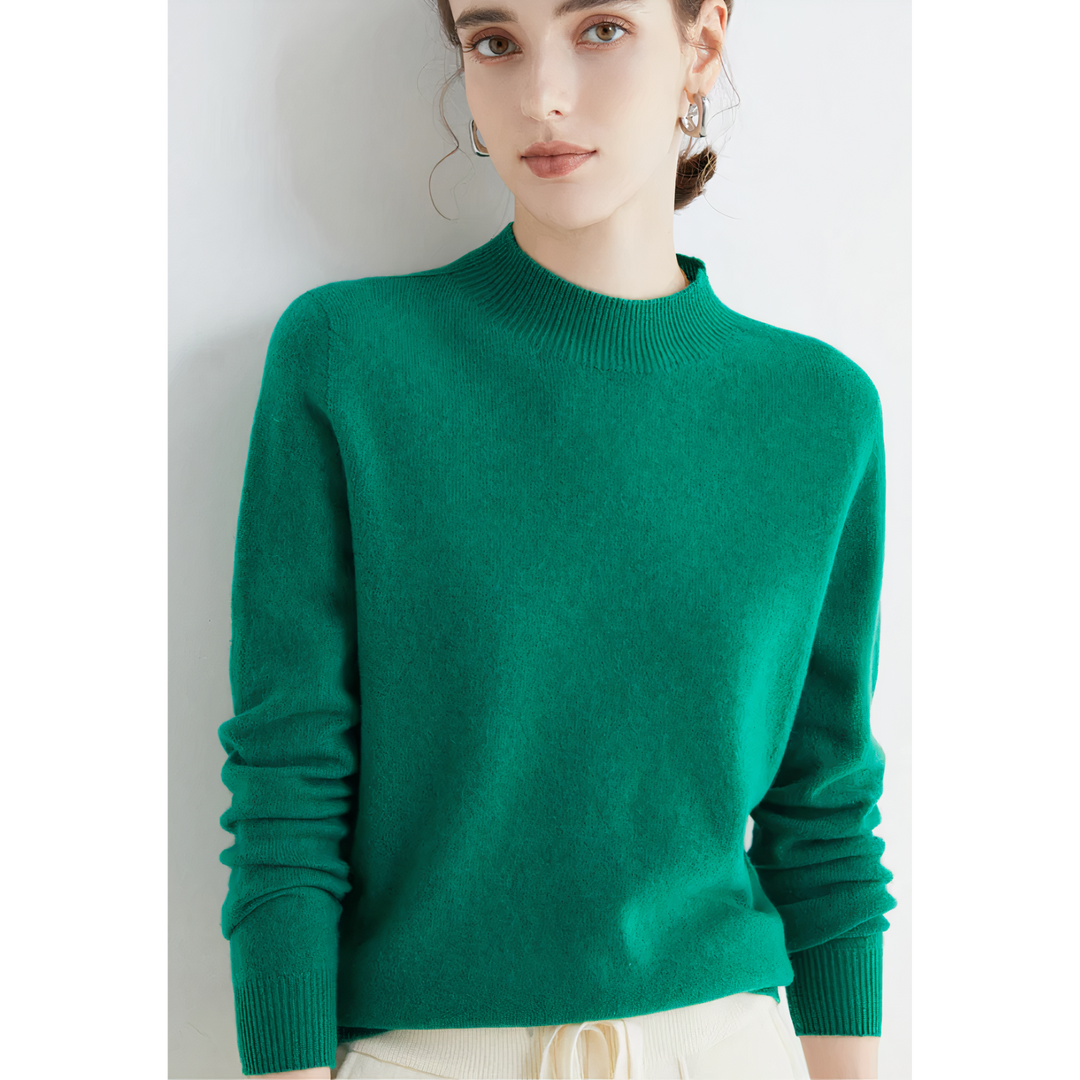 Cosima - Élégant pull en cachemire tricoté pour femmes