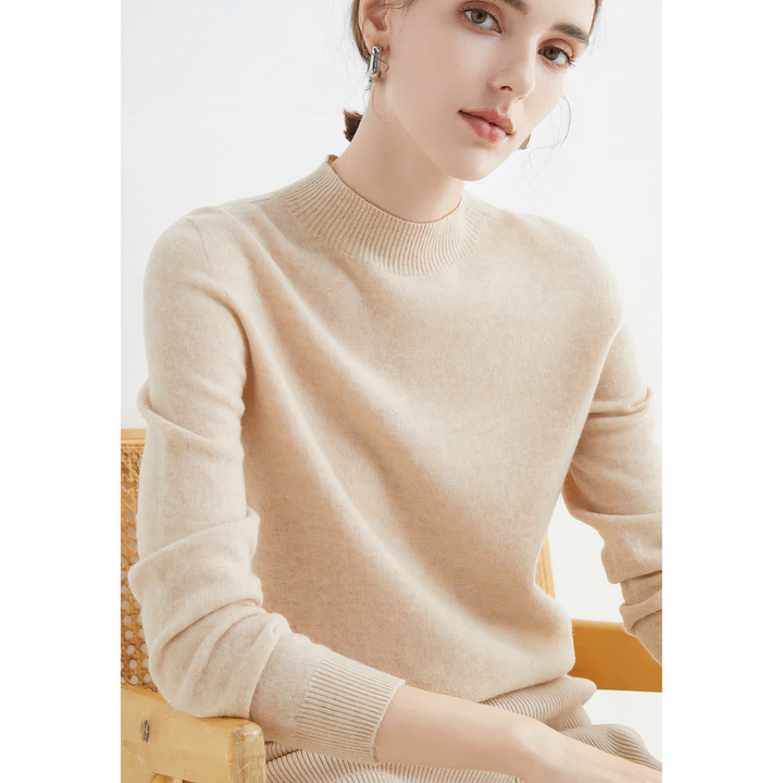 Cosima - Élégant pull en cachemire tricoté pour femmes