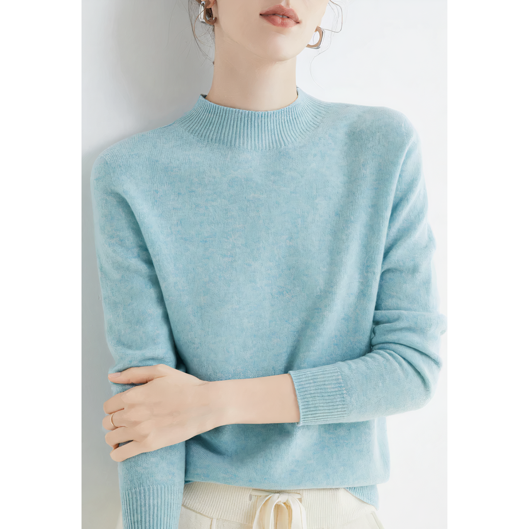 Cosima - Élégant pull en cachemire tricoté pour femmes