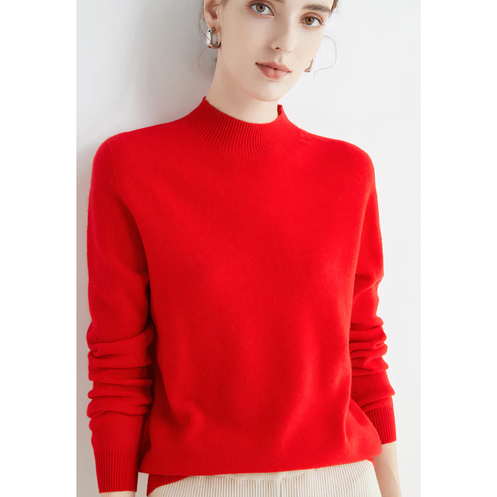 Cosima - Élégant pull en cachemire tricoté pour femmes