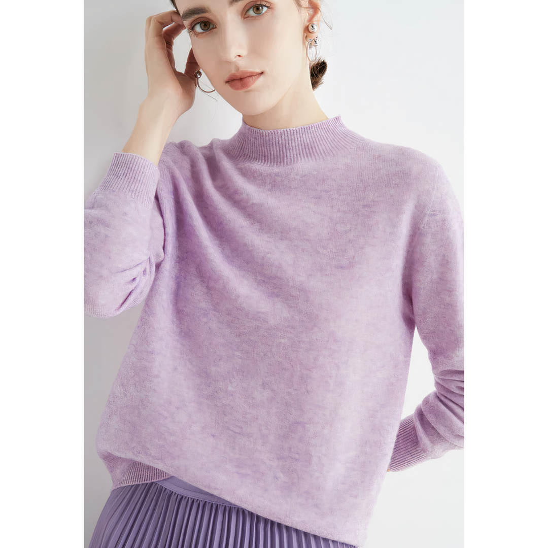 Cosima - Élégant pull en cachemire tricoté pour femmes
