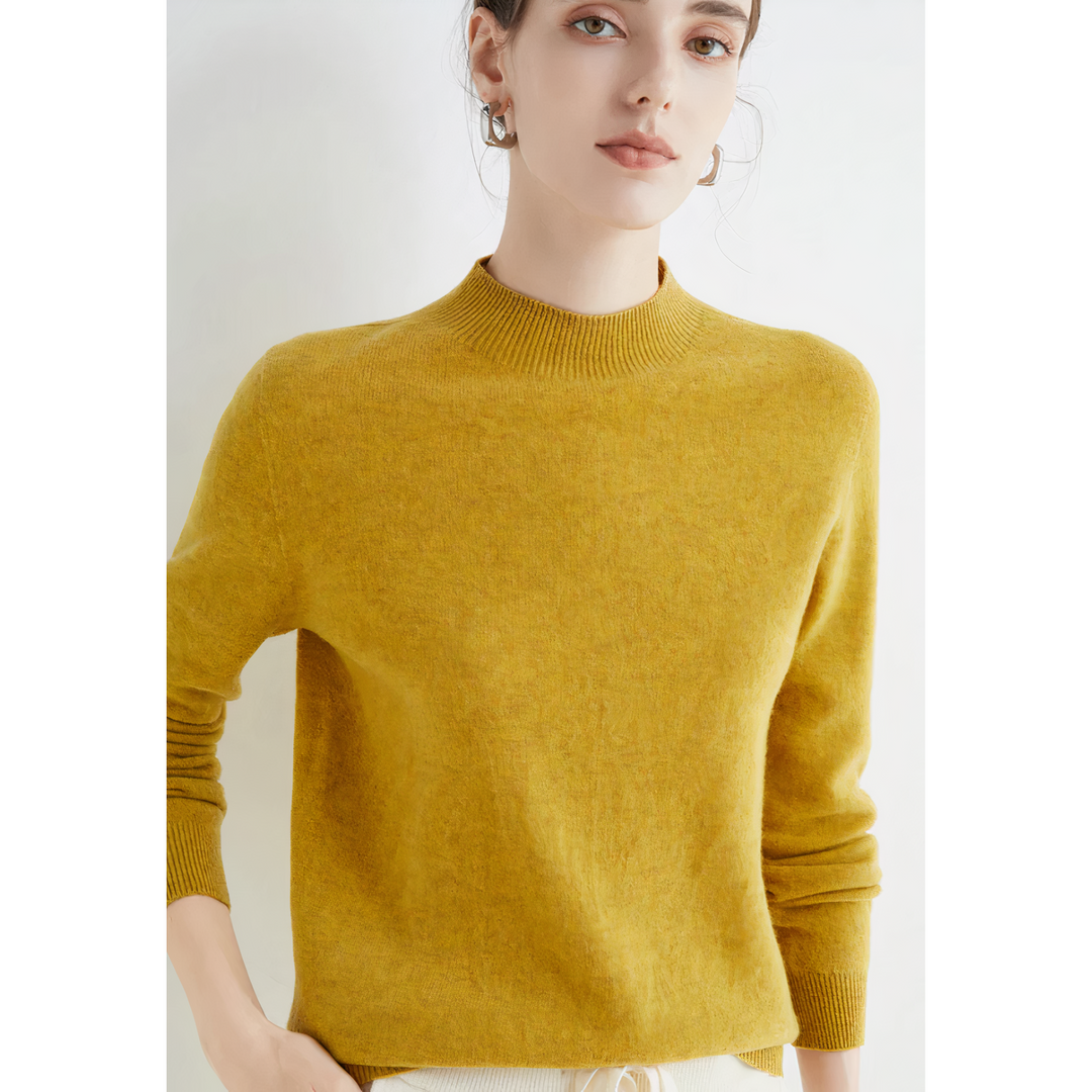Cosima - Élégant pull en cachemire tricoté pour femmes
