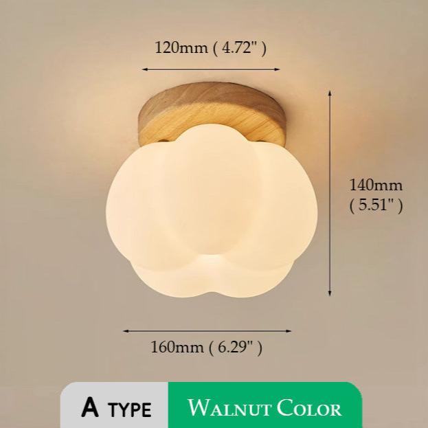 Lampe suspendue chic en forme de citrouille pour une atmosphère plus chaleureuse