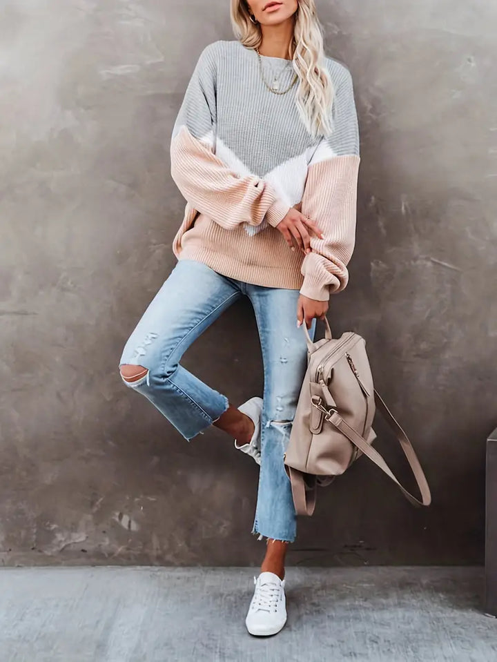 Geena - Elegant Pullover à manches longues pour femmes