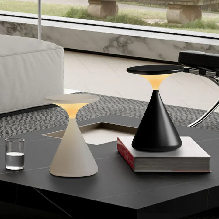 Lampe à poser design sans fil Aeron Hourglass