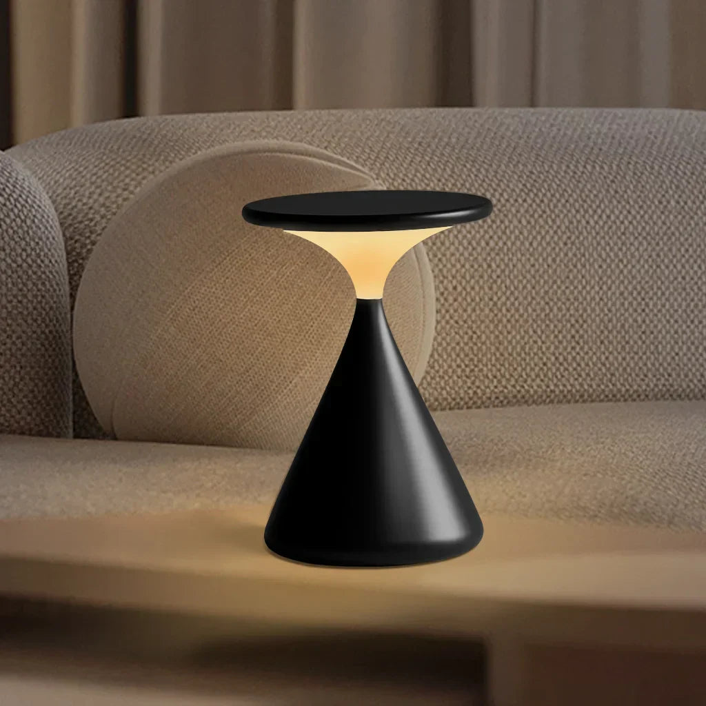 Lampe à poser design sans fil Aeron Hourglass