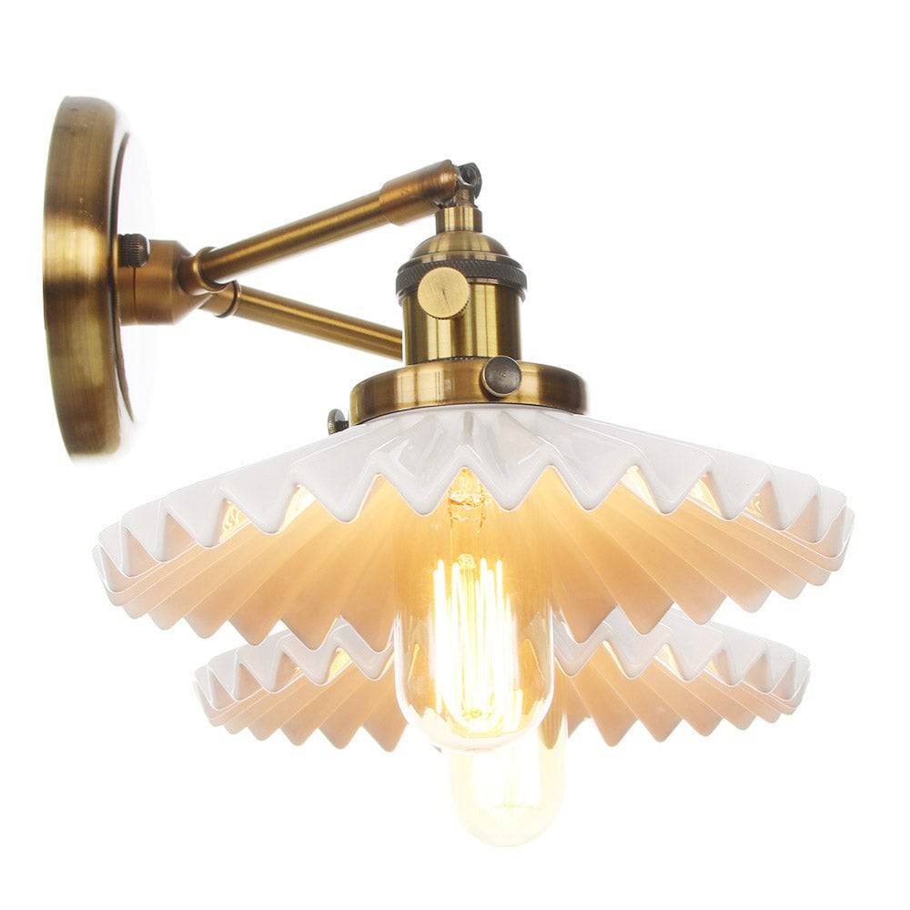 Lampe double en céramique avec charme antique