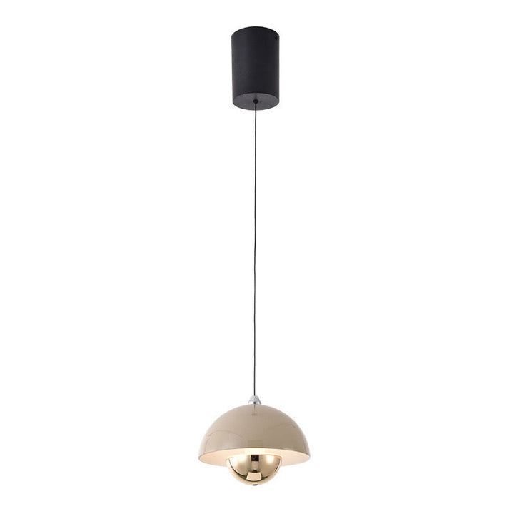Lampe suspendue réglable en forme de cosse