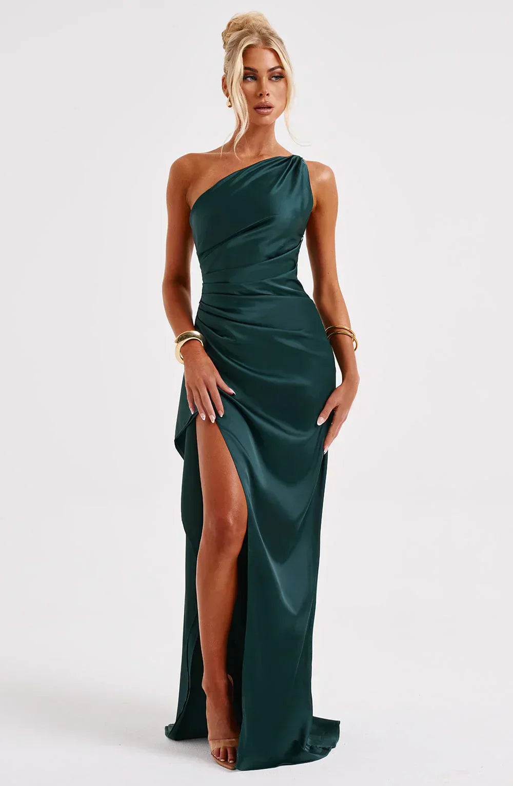 Nabila | Chic One-Shoulder Dress for Women