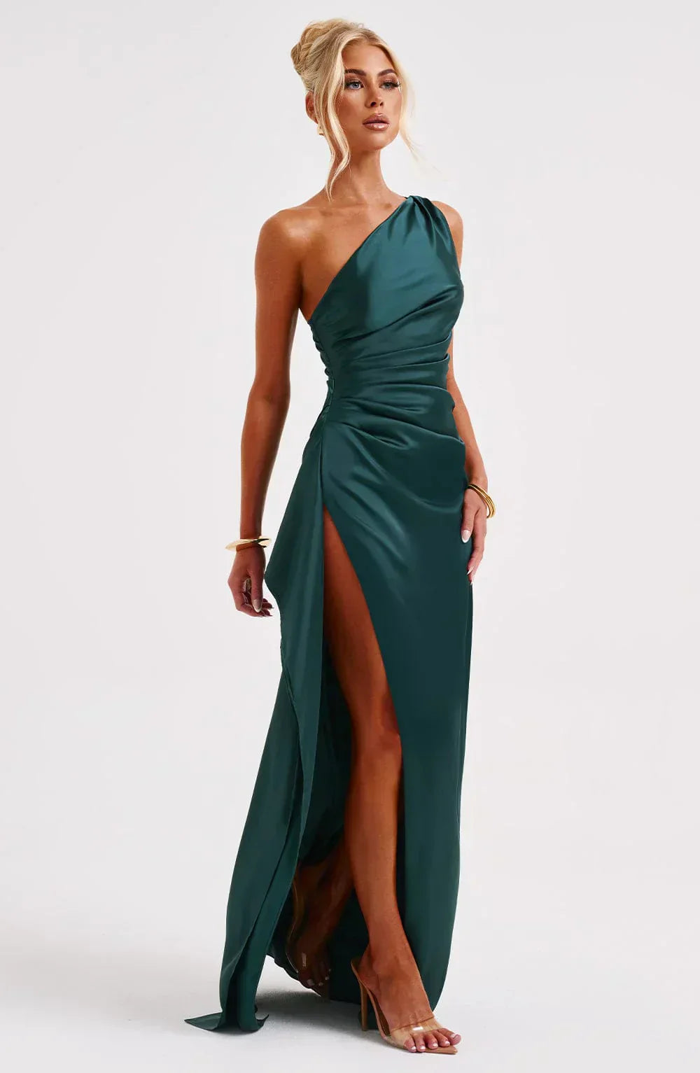 Nabila | Chic One-Shoulder Dress for Women