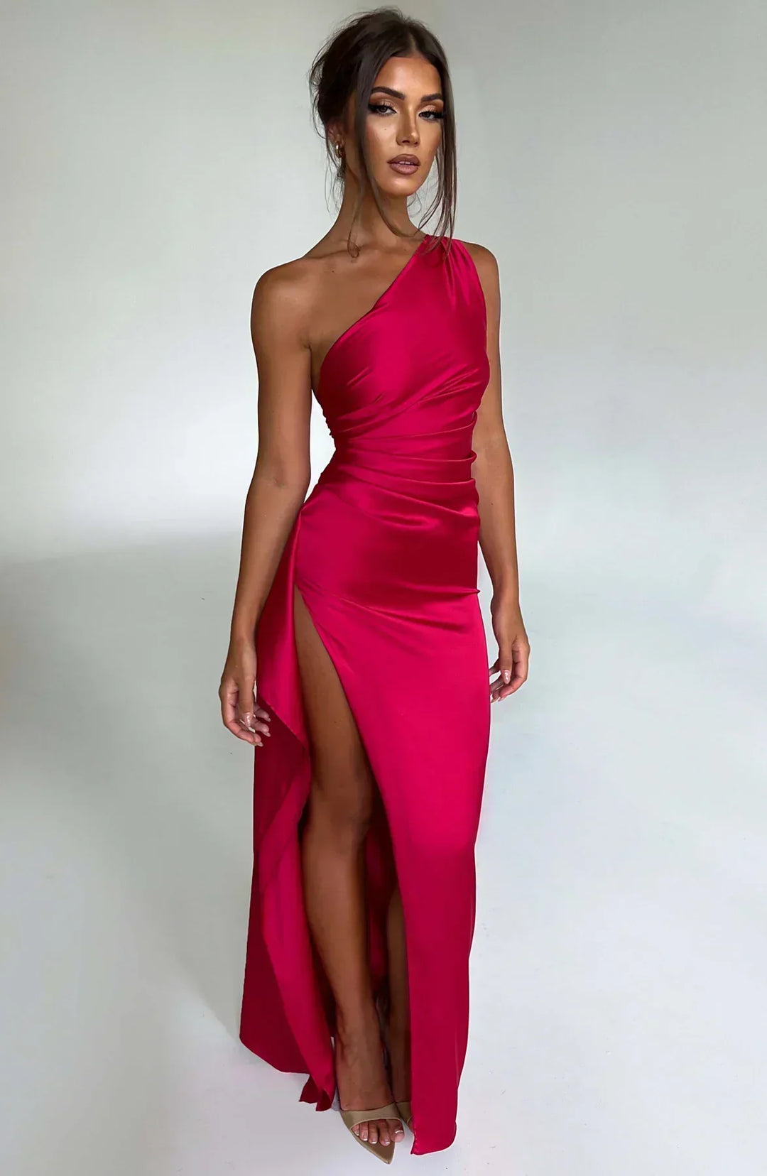 Nabila | Chic One-Shoulder Dress for Women
