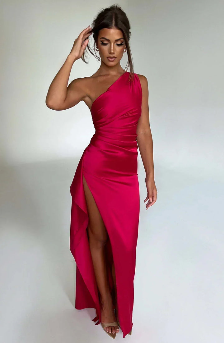 Nabila | Chic One-Shoulder Dress for Women