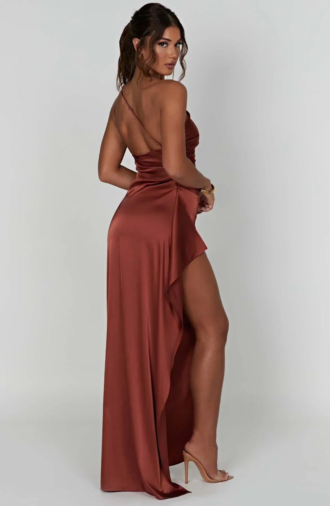 Nabila | Chic One-Shoulder Dress for Women