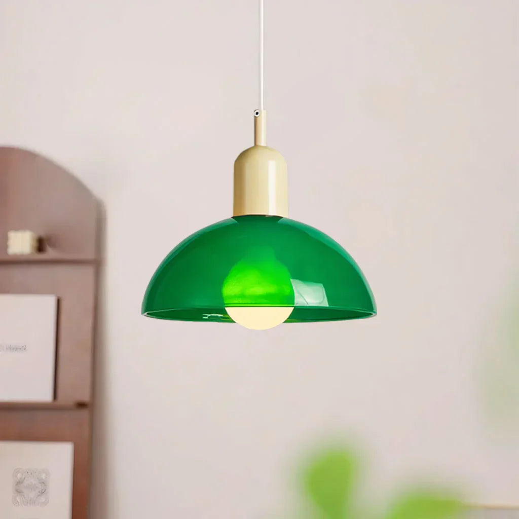 Lampe suspendue colorée Aurora - Une déclaration de mode rayonnante pour votre espace