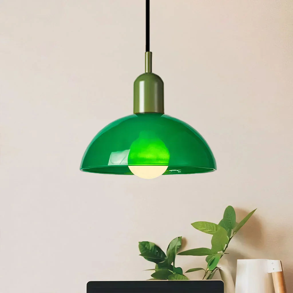 Lampe suspendue colorée Aurora - Une déclaration de mode rayonnante pour votre espace