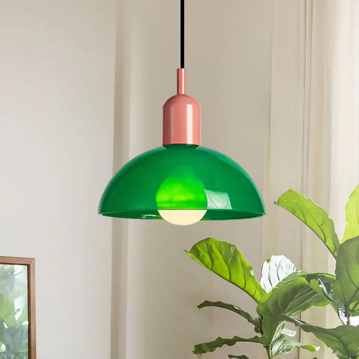 Lampe suspendue colorée Aurora - Une déclaration de mode rayonnante pour votre espace