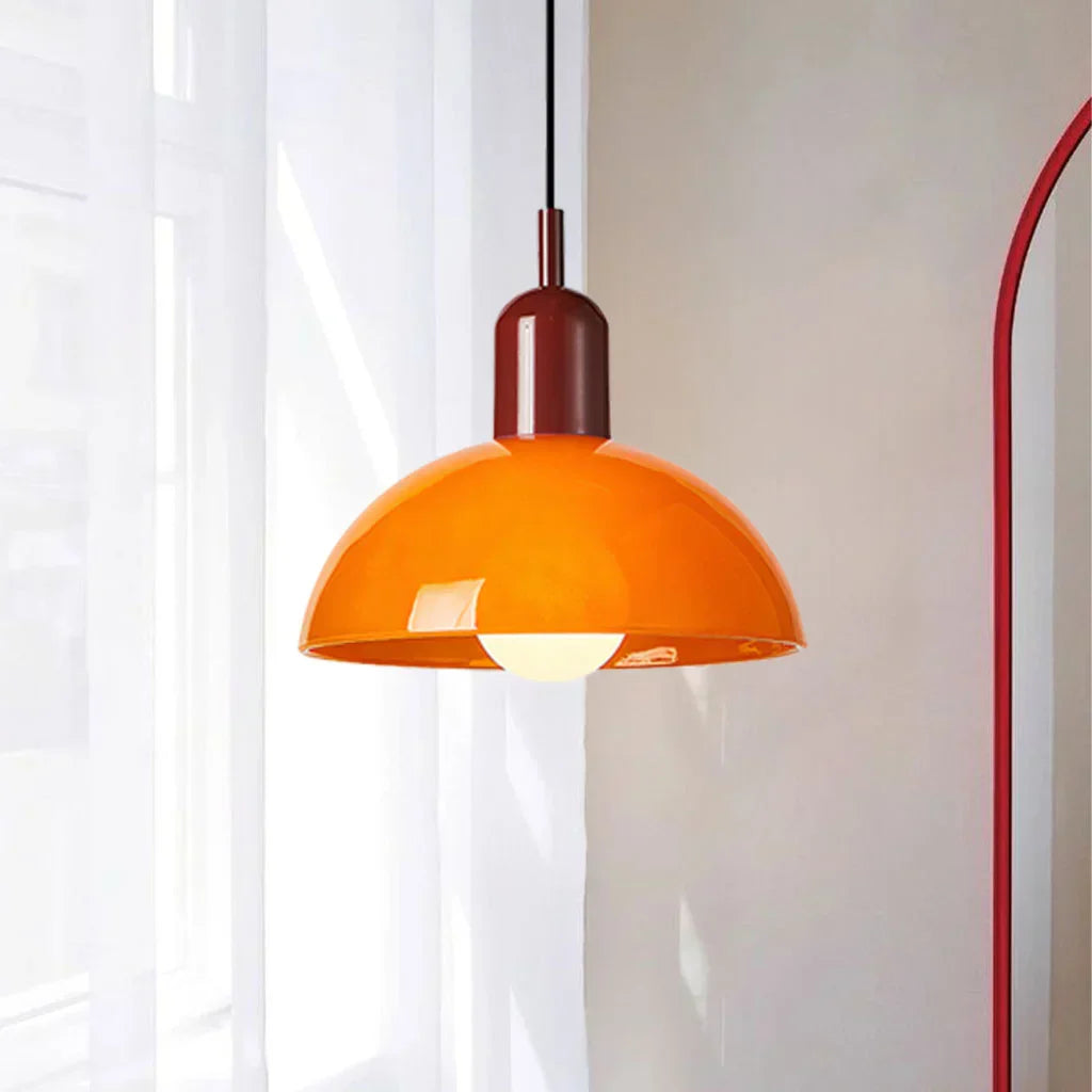 Lampe suspendue colorée Aurora - Une déclaration de mode rayonnante pour votre espace