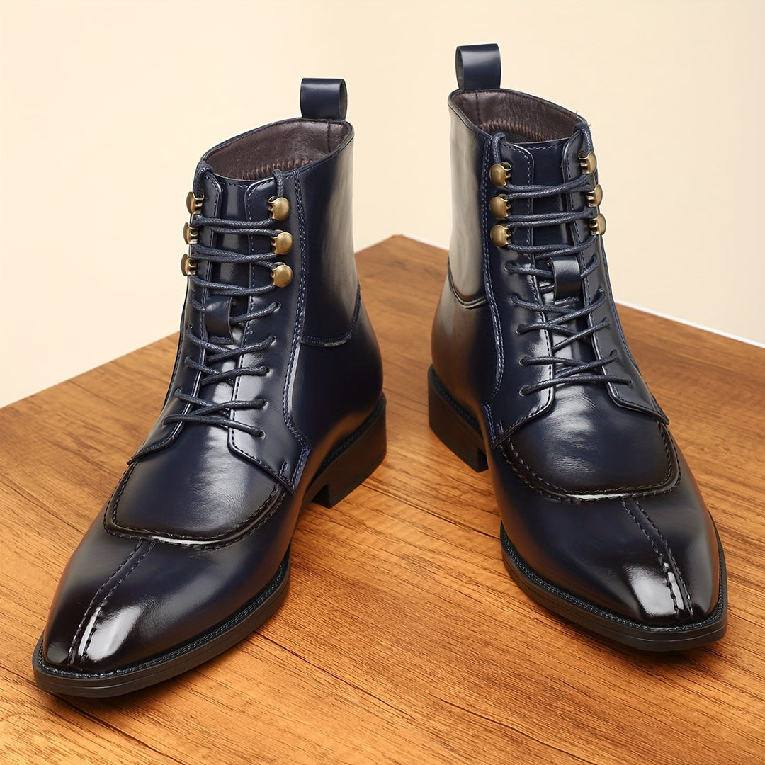 Nash Oxford Leather Ankle Boots - L'élégance intemporelle pour toutes les occasions