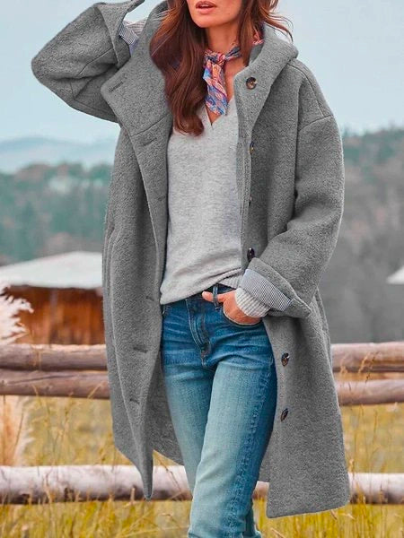 Astrid | Maxi-manteau à capuche stylé