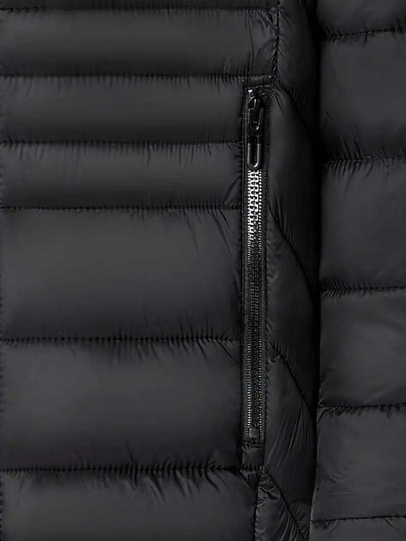 Veste matelassée élégante avec capuche pour hommes - Erik