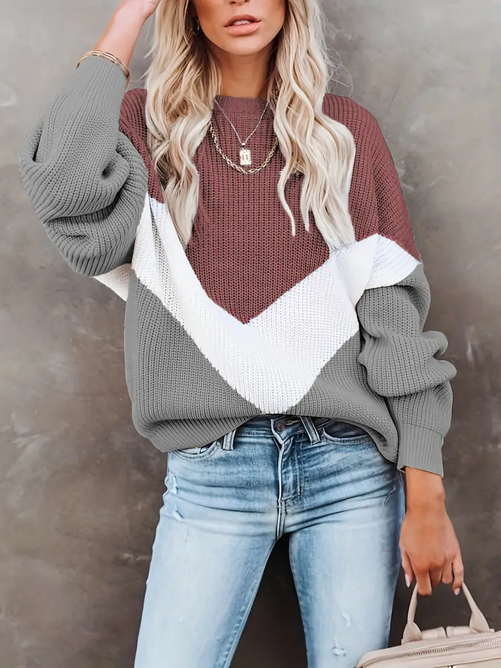 Geena - Elegant Pullover à manches longues pour femmes