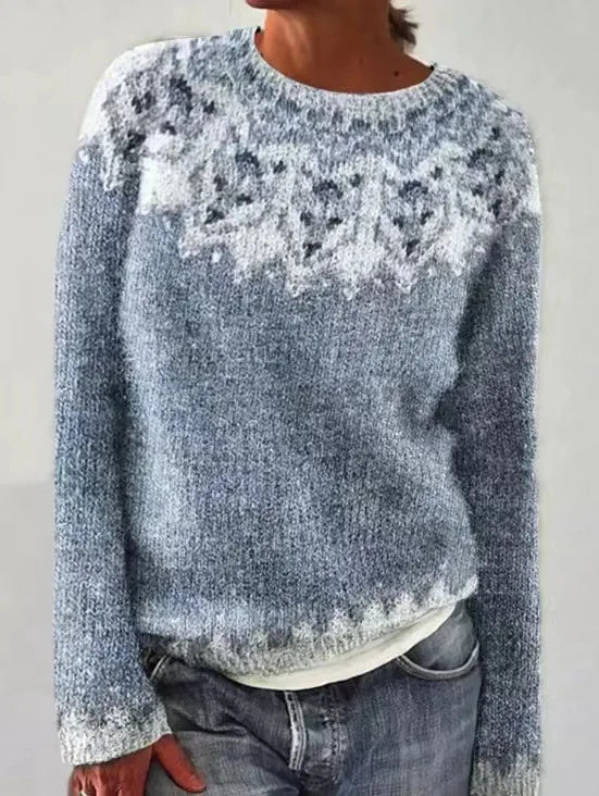 Perrine™ - Pull d'automne rétro