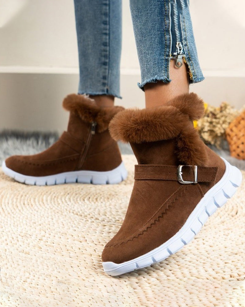 Bottes de neige isolées ultra-confortables