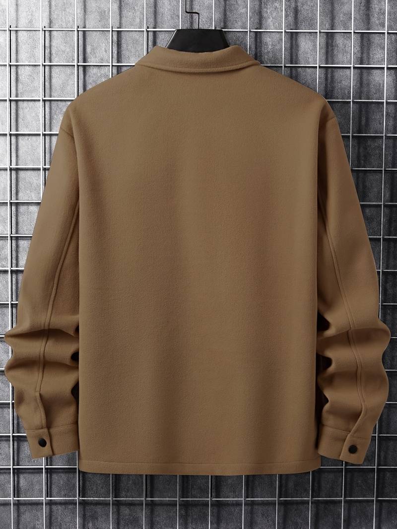 Luca | Chemise en laine luxueuse pour un look élégant
