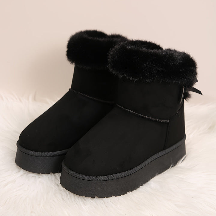 Ella | Bottes d'hiver de luxe avec doublure souple dans des couleurs unies élégantes