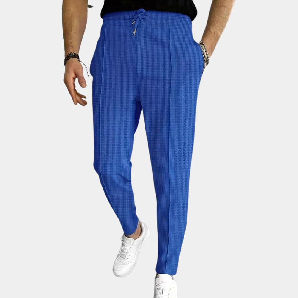 Pantalon de survêtement pour hommes avec cordon de serrage ajustable pour un confort optimal