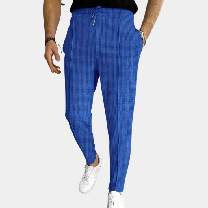 Pantalon de survêtement pour hommes avec cordon de serrage ajustable pour un confort optimal